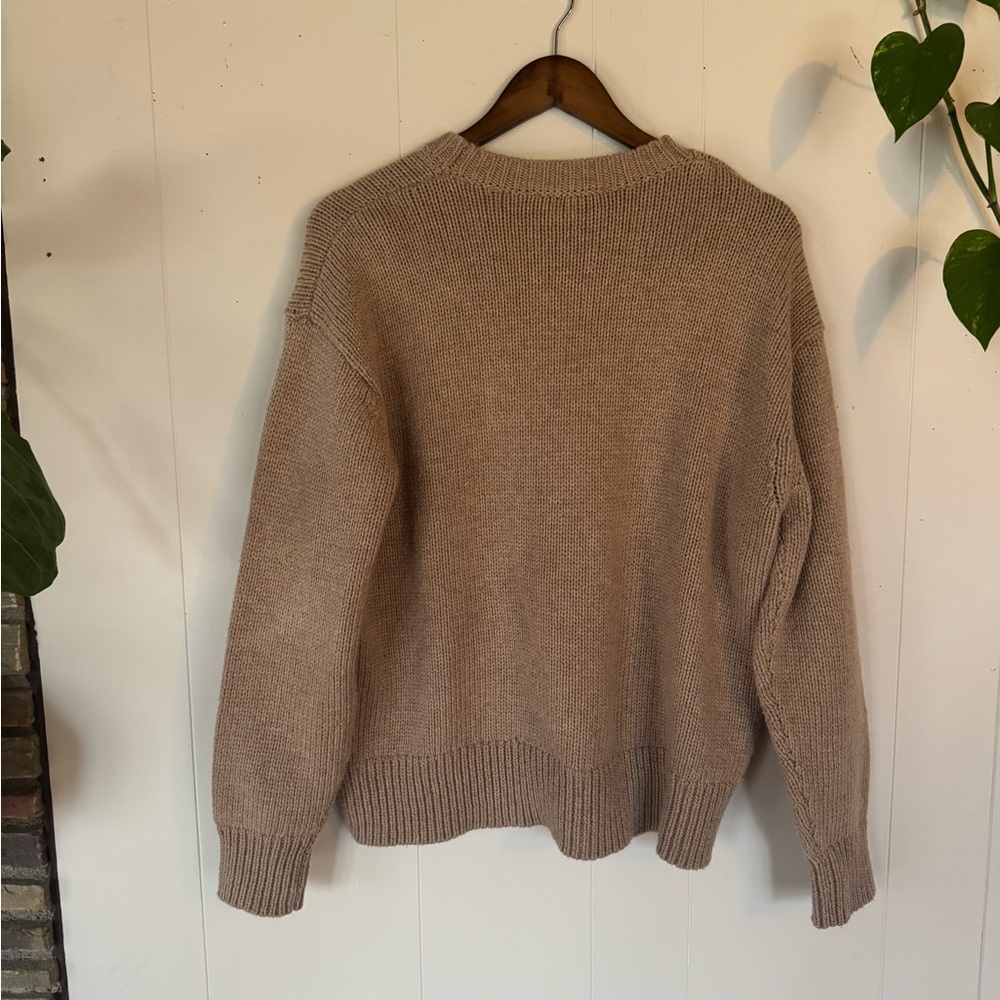 Zara Tan Knit Pullover - image 2